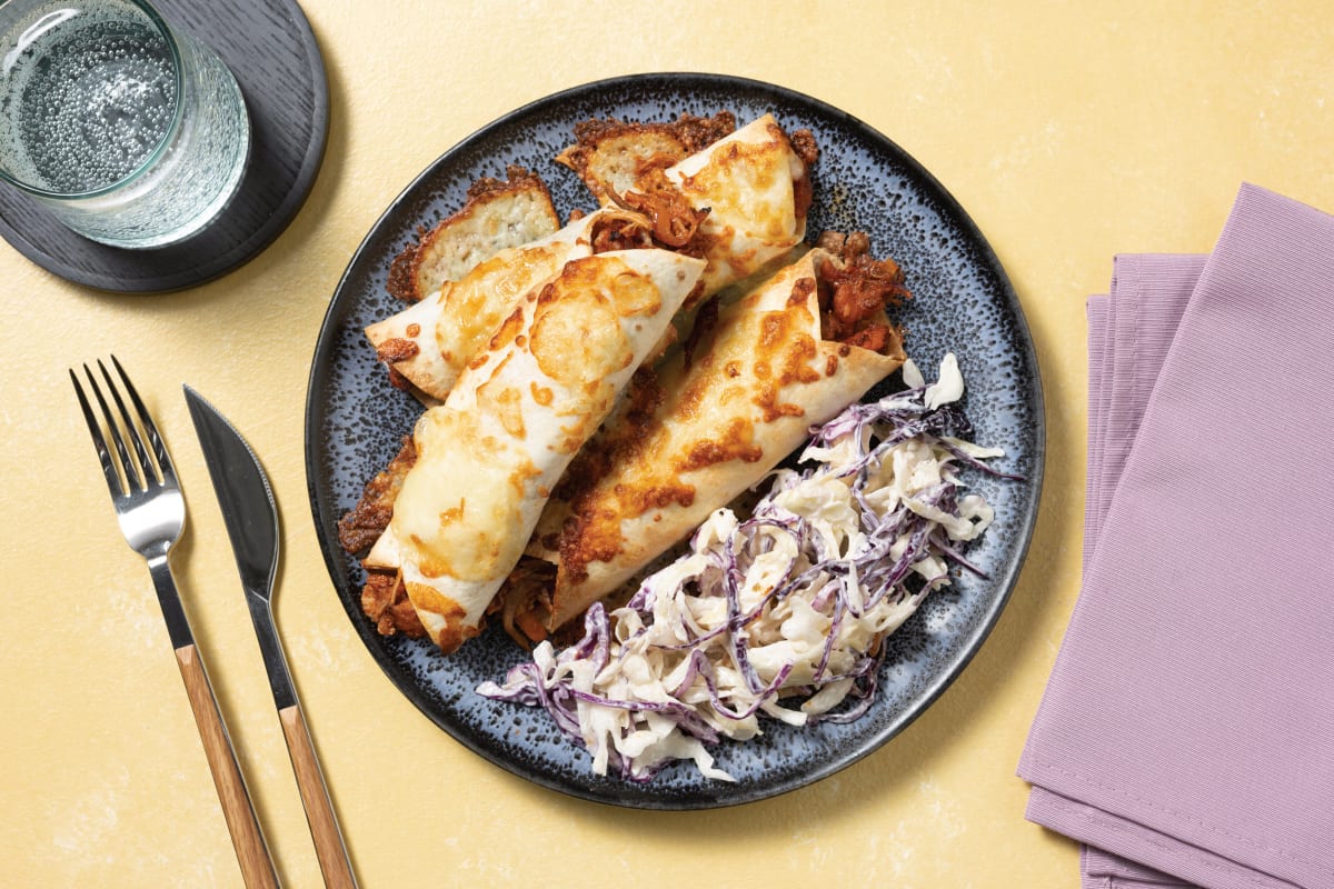 Rancher's Pulled Pork Enchiladas