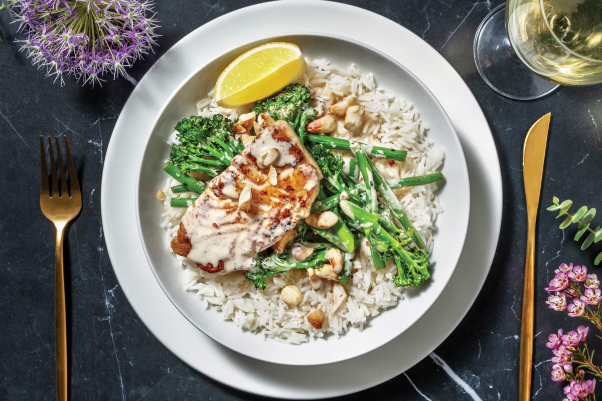 Pan-Seared John Dory & Sesame Greens