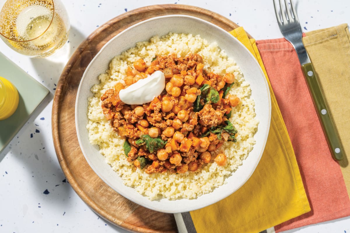 Harissa Lamb & Chickpea Couscous 