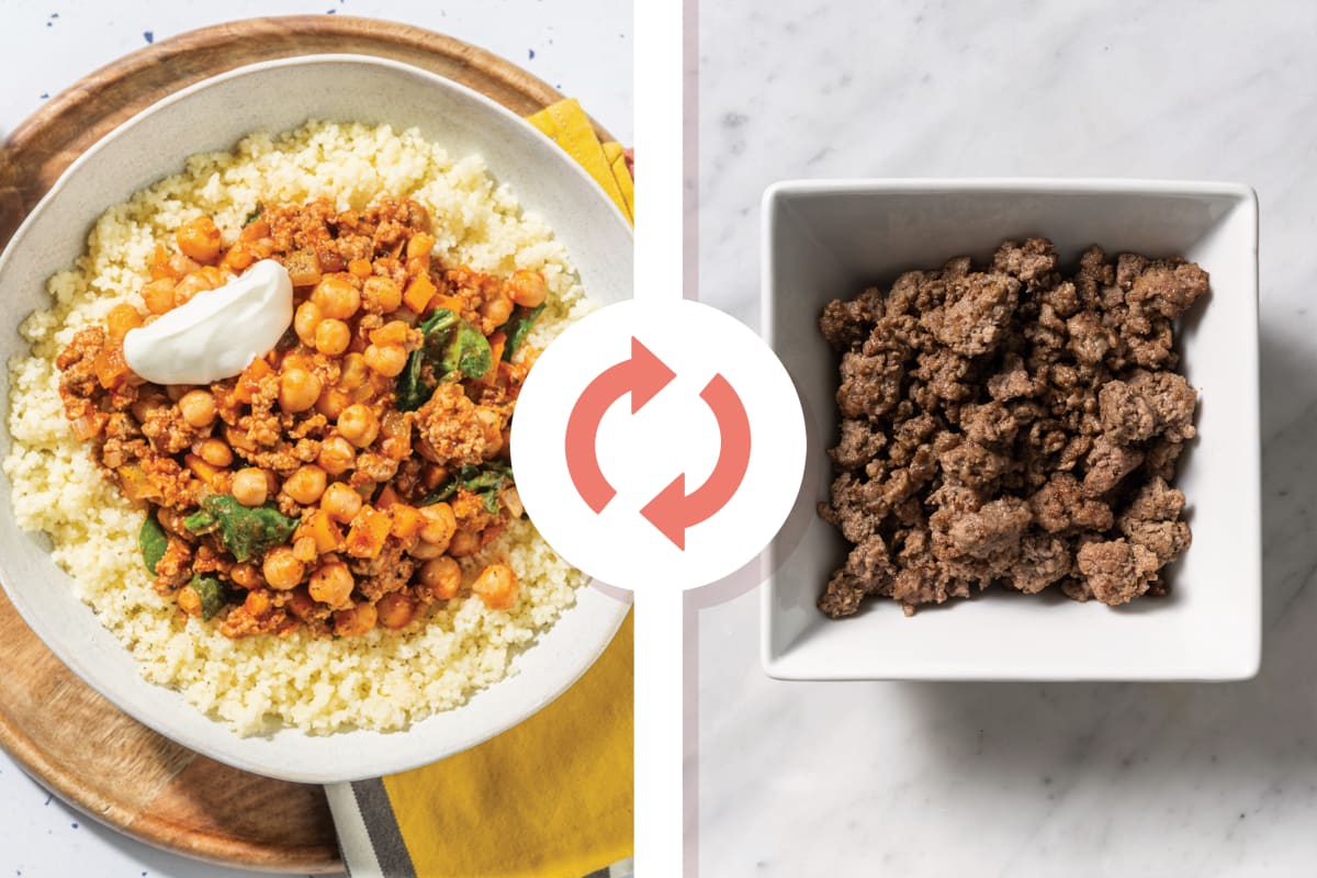 Harissa Beef & Chickpeas Couscous 