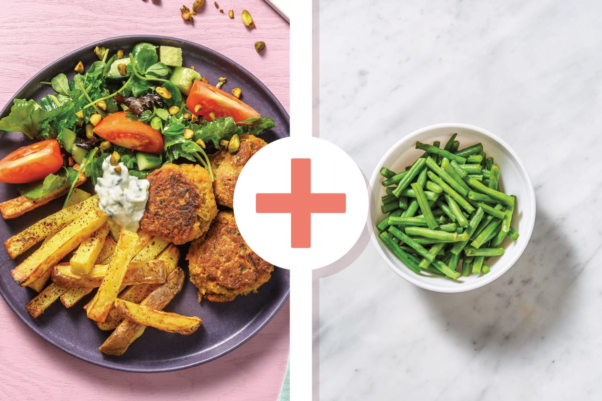 Turkish-Style Falafels & Zesty Fries