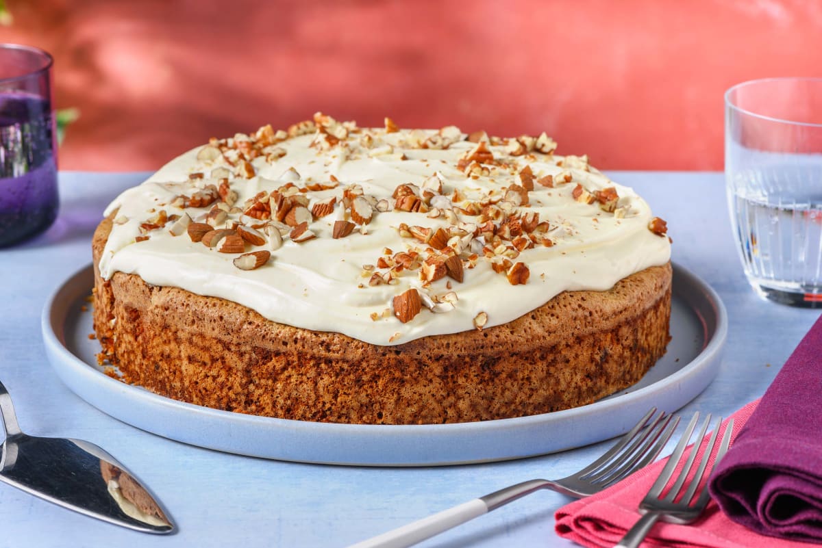 Spiced Nutty Carrot Cake