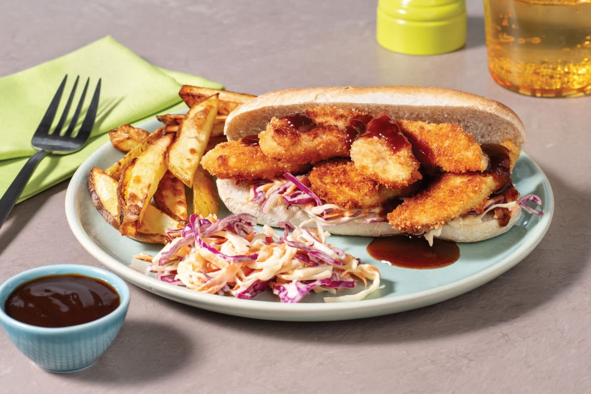 Crumbed Katsu Chicken Sando