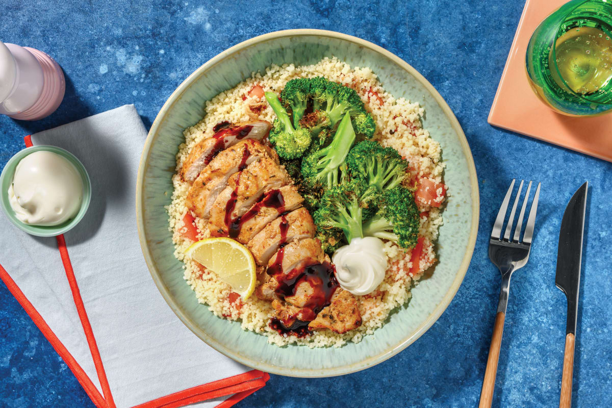 Chermoula Yoghurt Chicken & Couscous