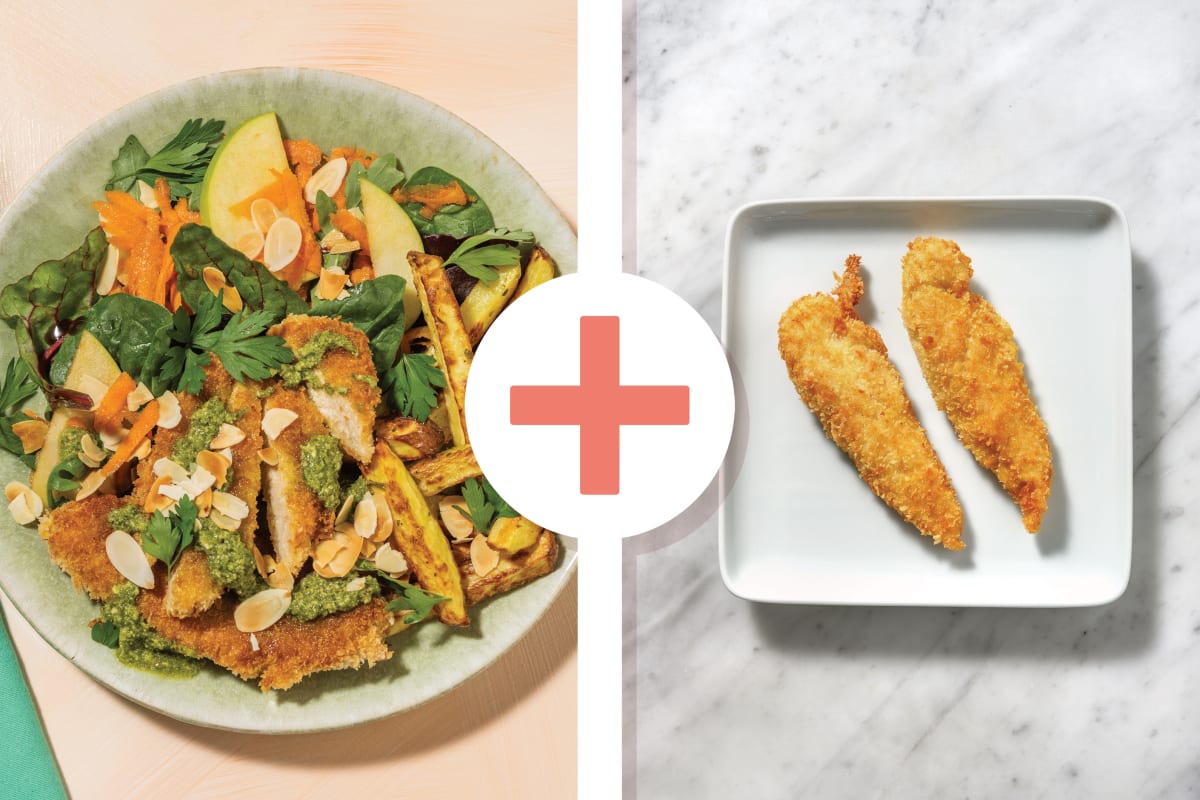 Double Quick Plant-Based Chick'n & Herby Wedges
