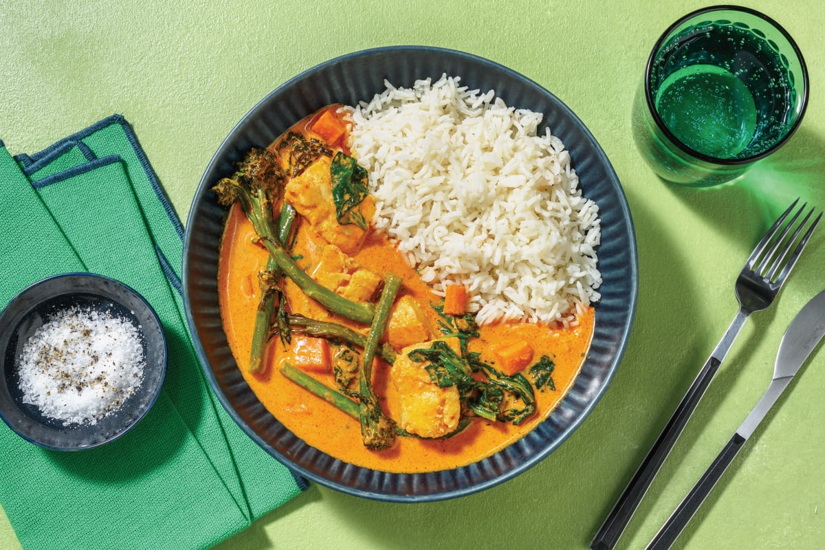 Mild Indian White Fish Curry