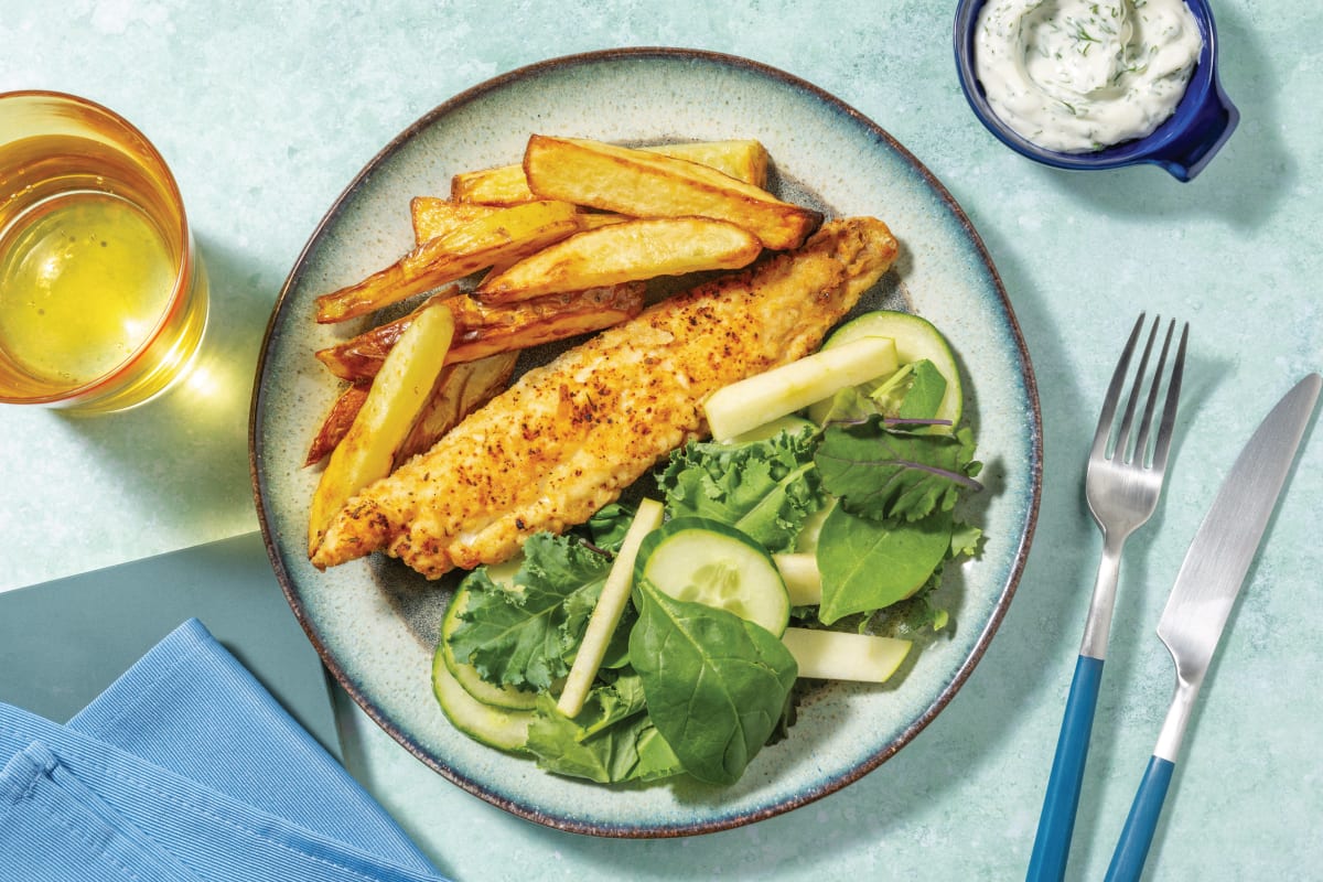 Seared Barramundi & Fries