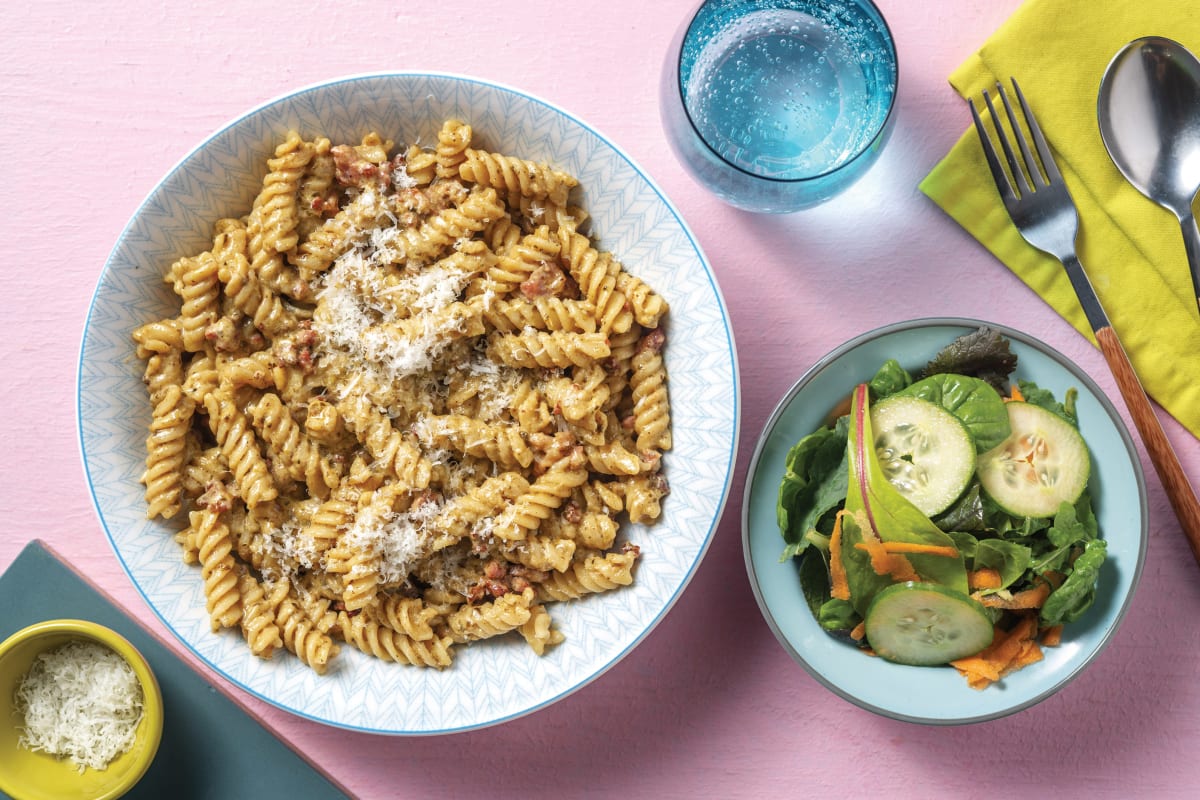 Bacon & Basil Pesto Penne