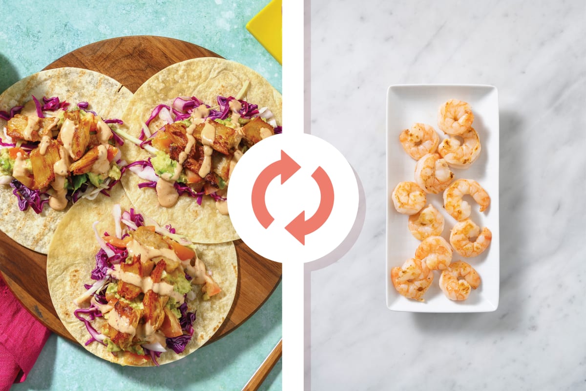 Prawn & Slaw Tacos 