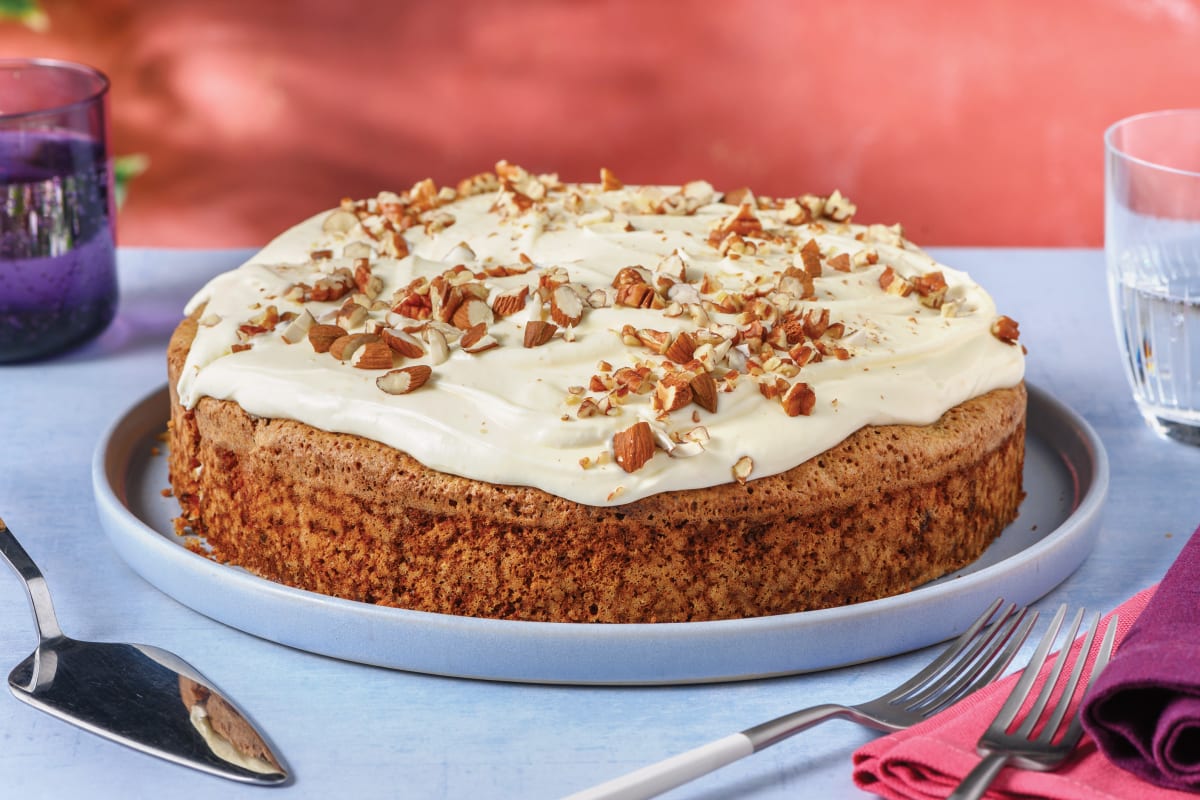 Spiced Nutty Carrot Cake
