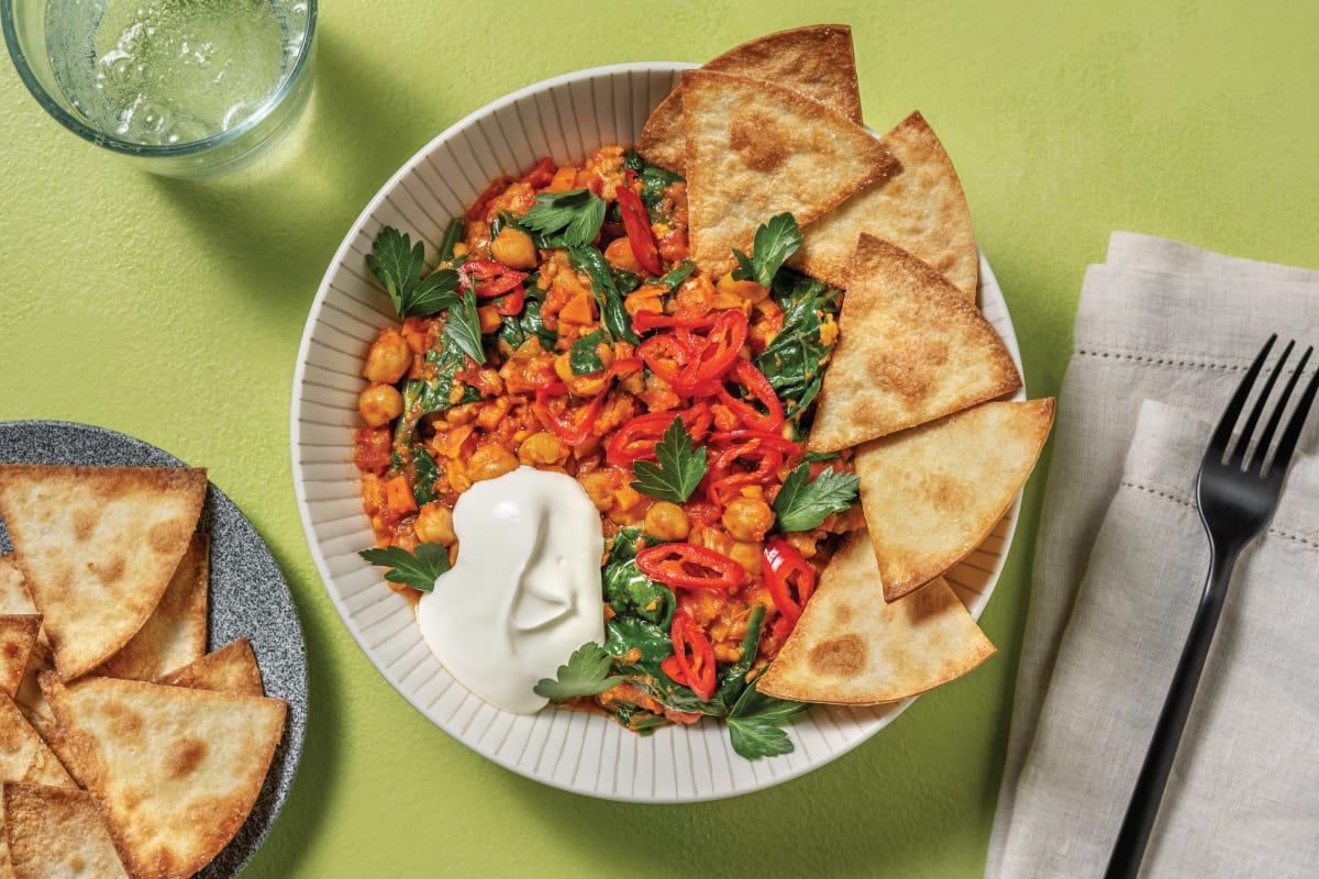 Chermoula Chickpea Bowl