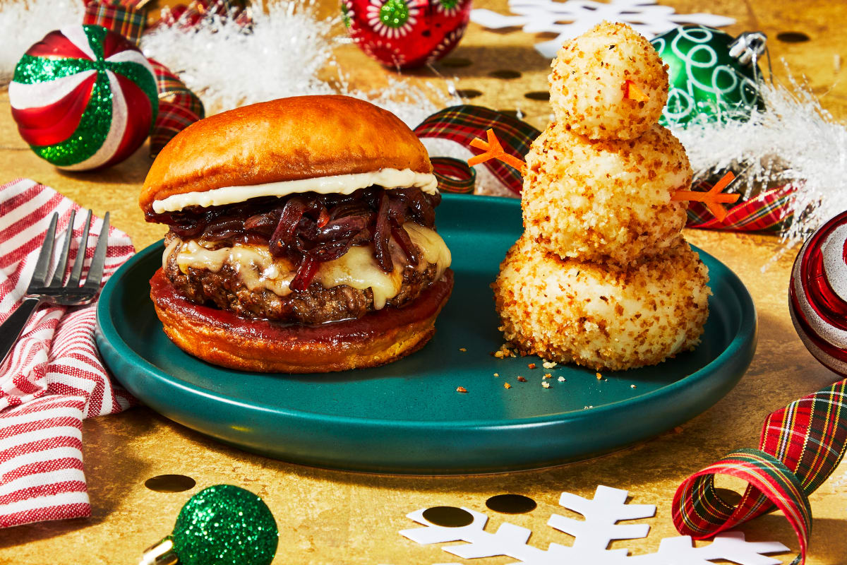 Gimbels’ Santa Cheeseburgers