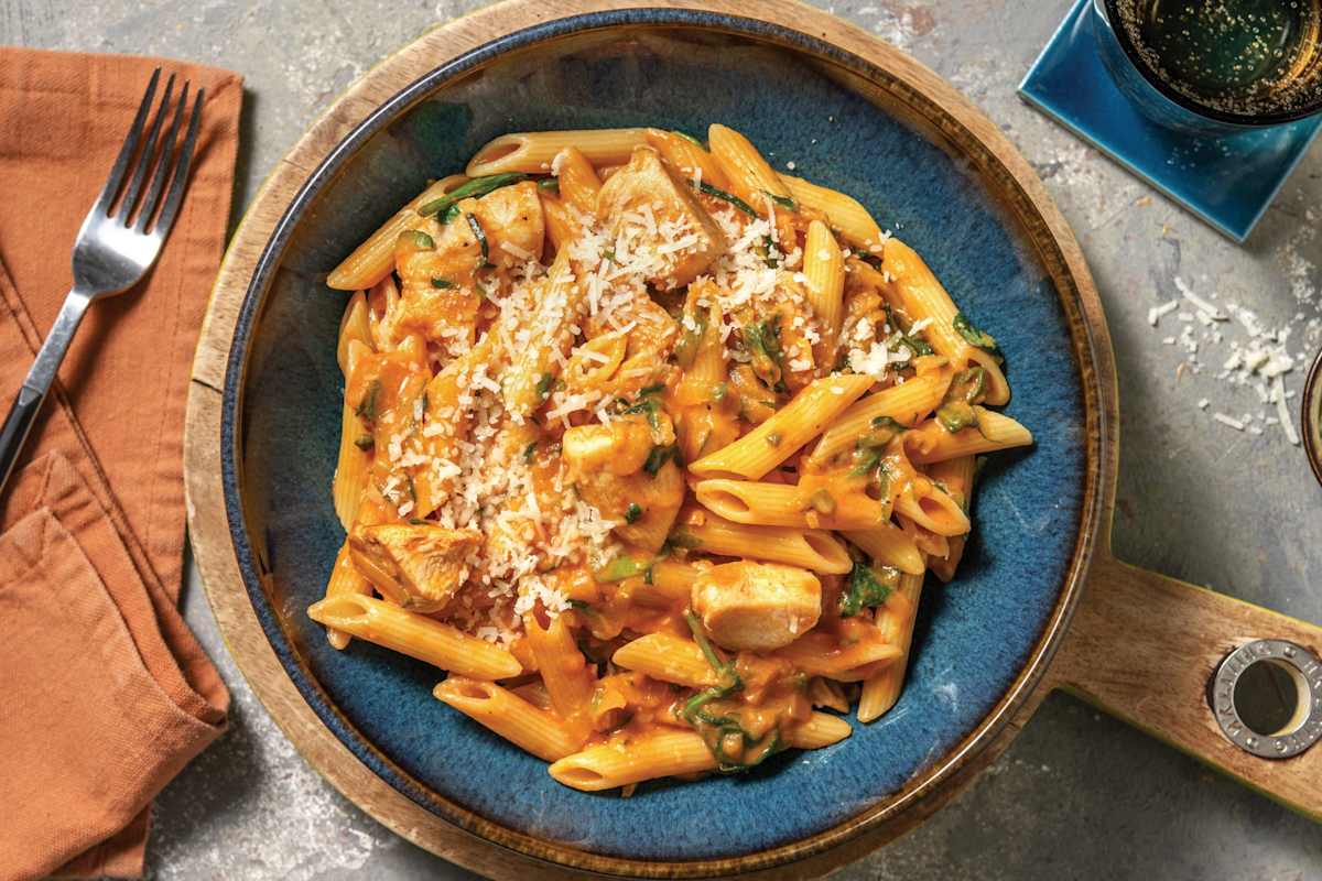 HelloHero: Tomato & Double Chicken Penne