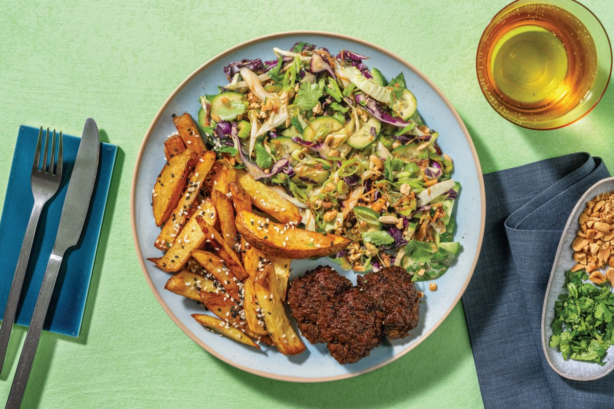 Honey-Soy Beef Rissoles 