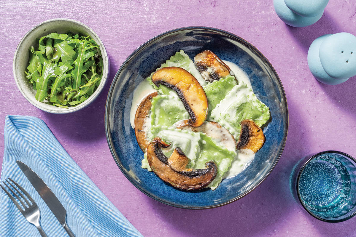 PlantBased Chick'n Tenders & Ravioli Recipe HelloFresh