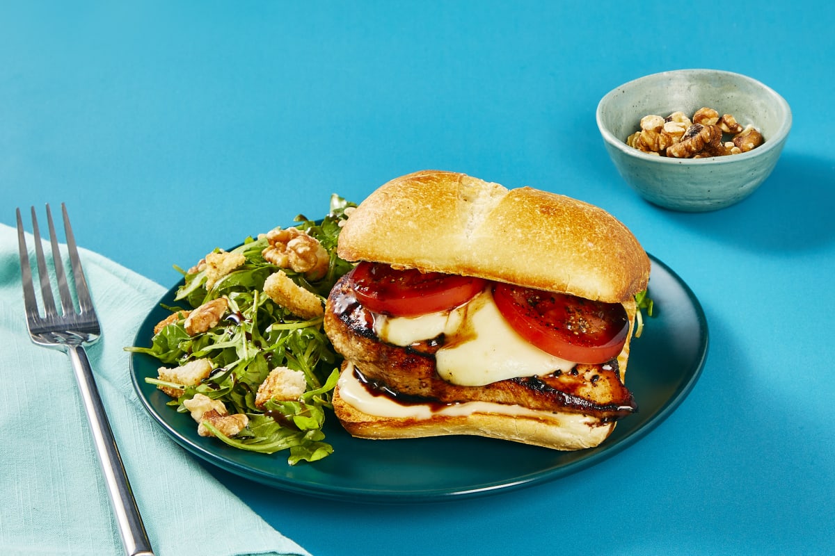 Balsamic Chicken & Fresh Mozz Sandwiches