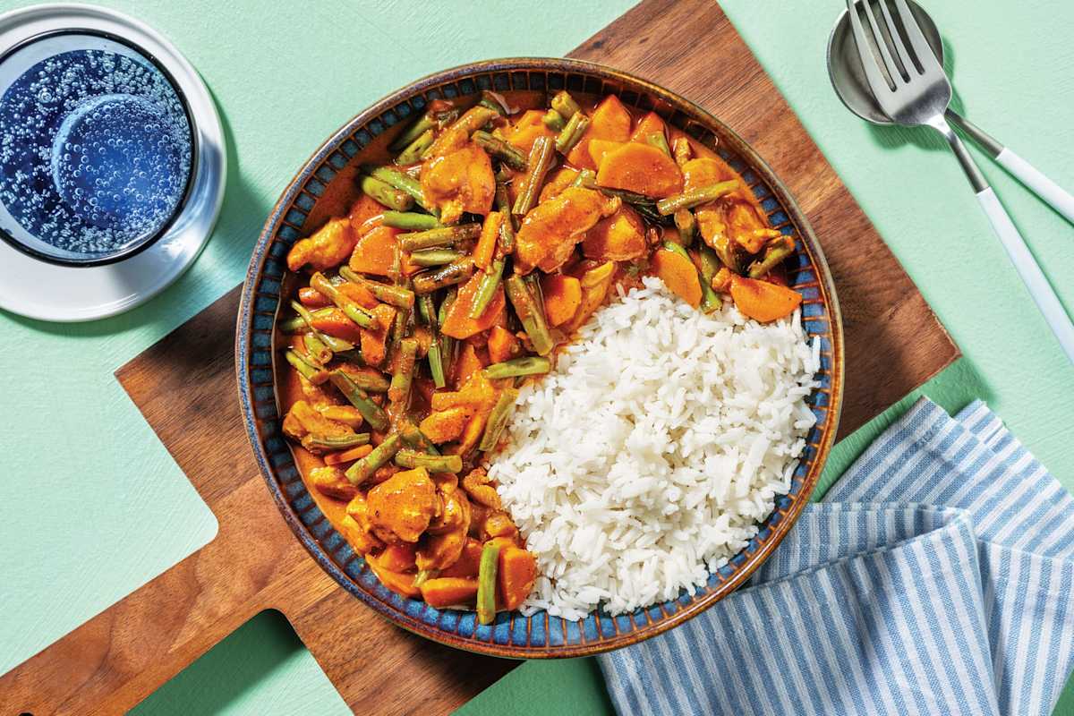 Double Creamy Indian Chicken Curry