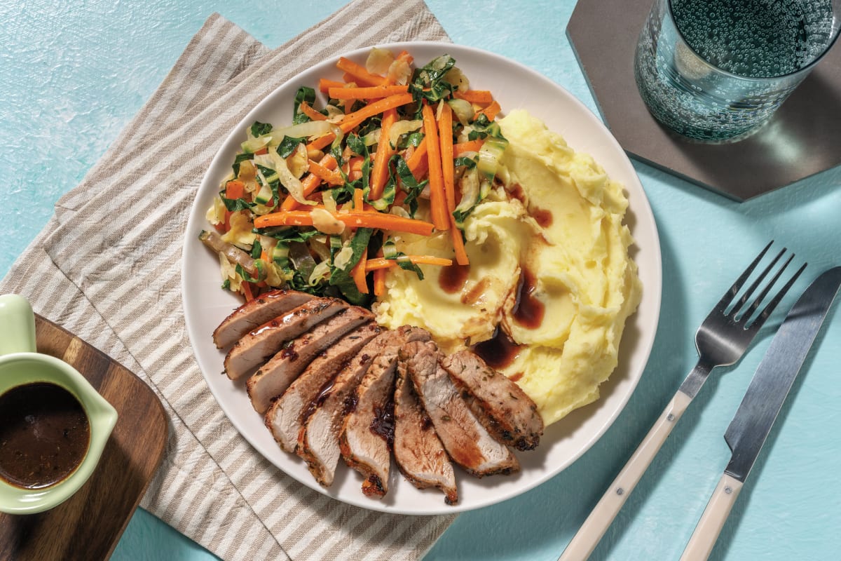 Orange & Cherry-Glazed Chicken Recipe | HelloFresh