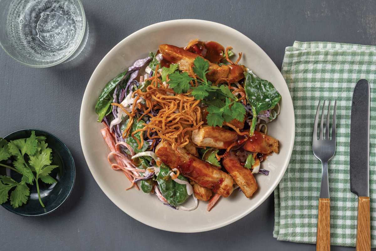 Sweet Soy Chicken & Crunchy Noodles