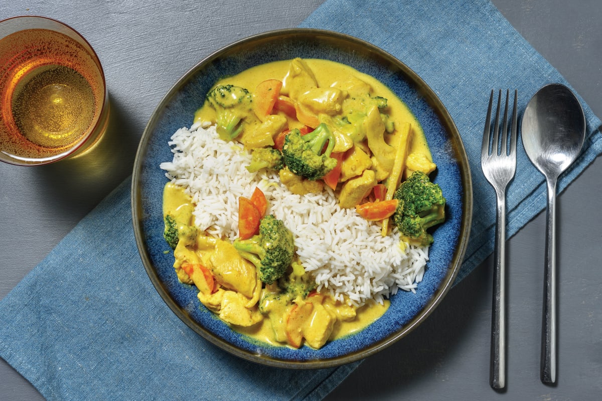 Easy Double Southeast Asian Chicken & Veggie Curry
