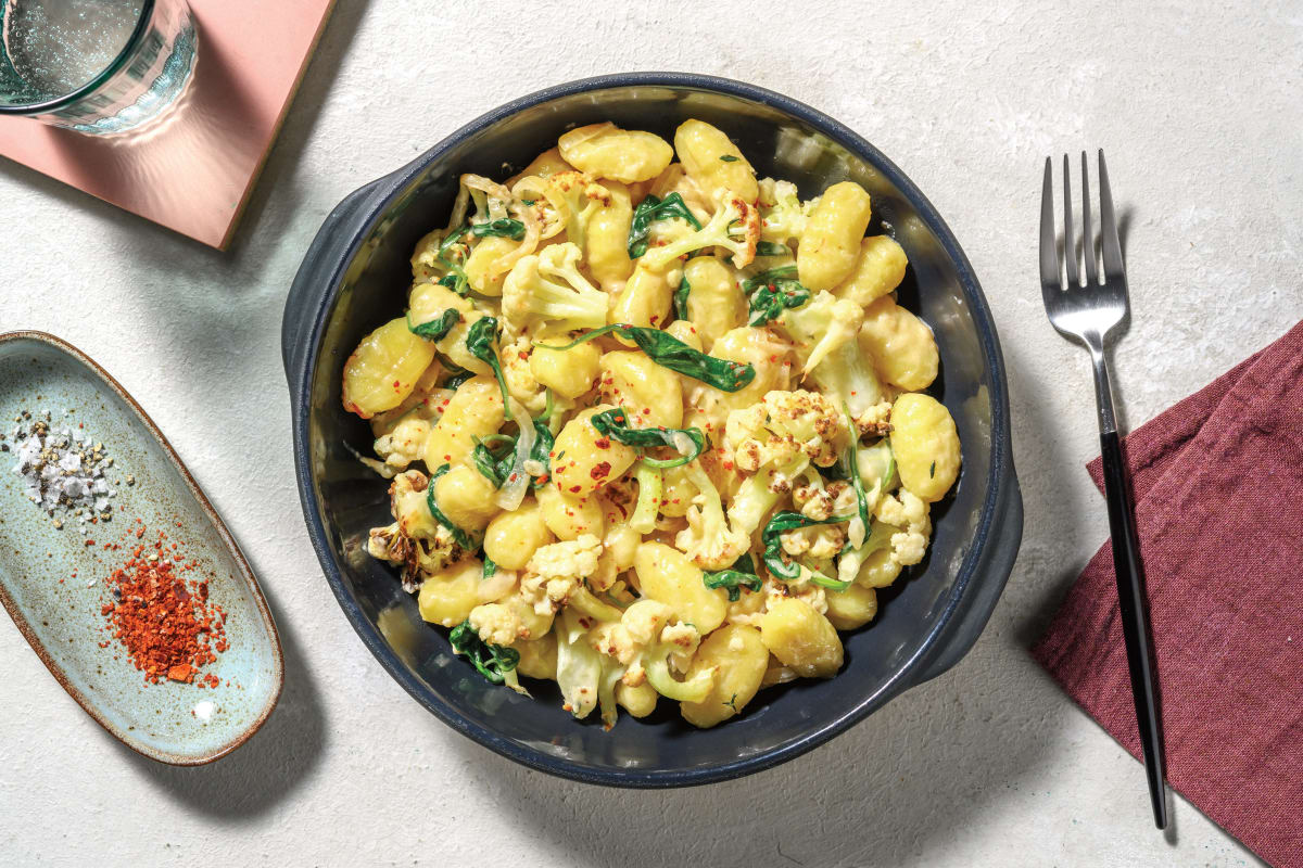 Creamy Cauliflower & Parmesan Gnocchi