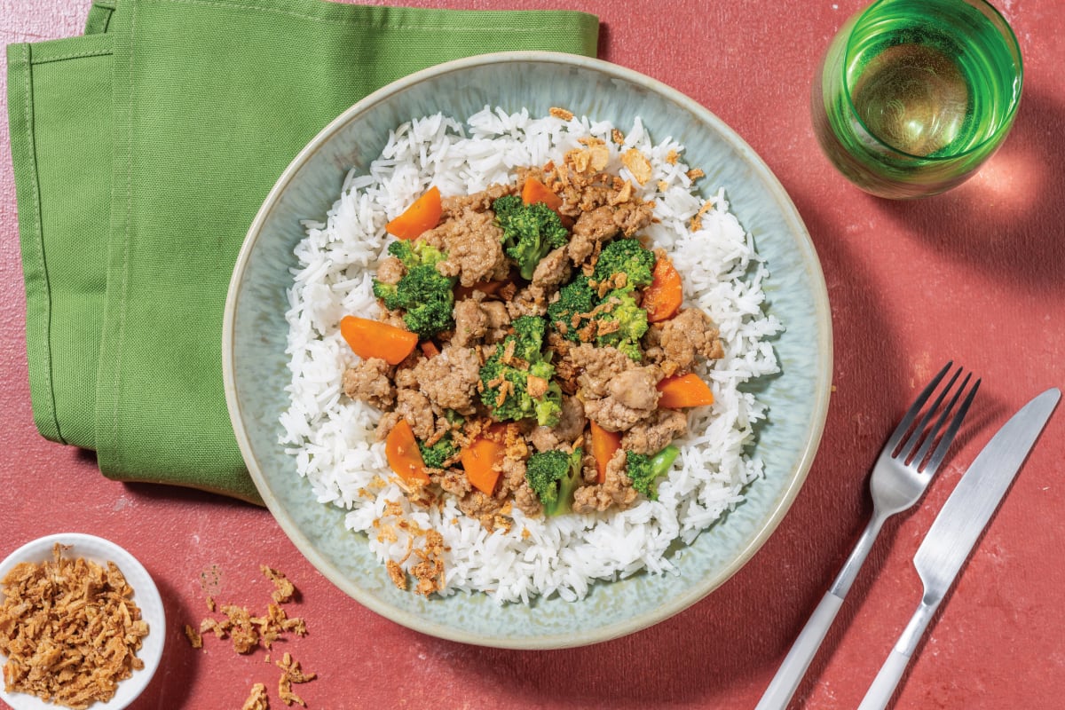 Asian Sweet-Soy Beef & Veggie Stir-Fry