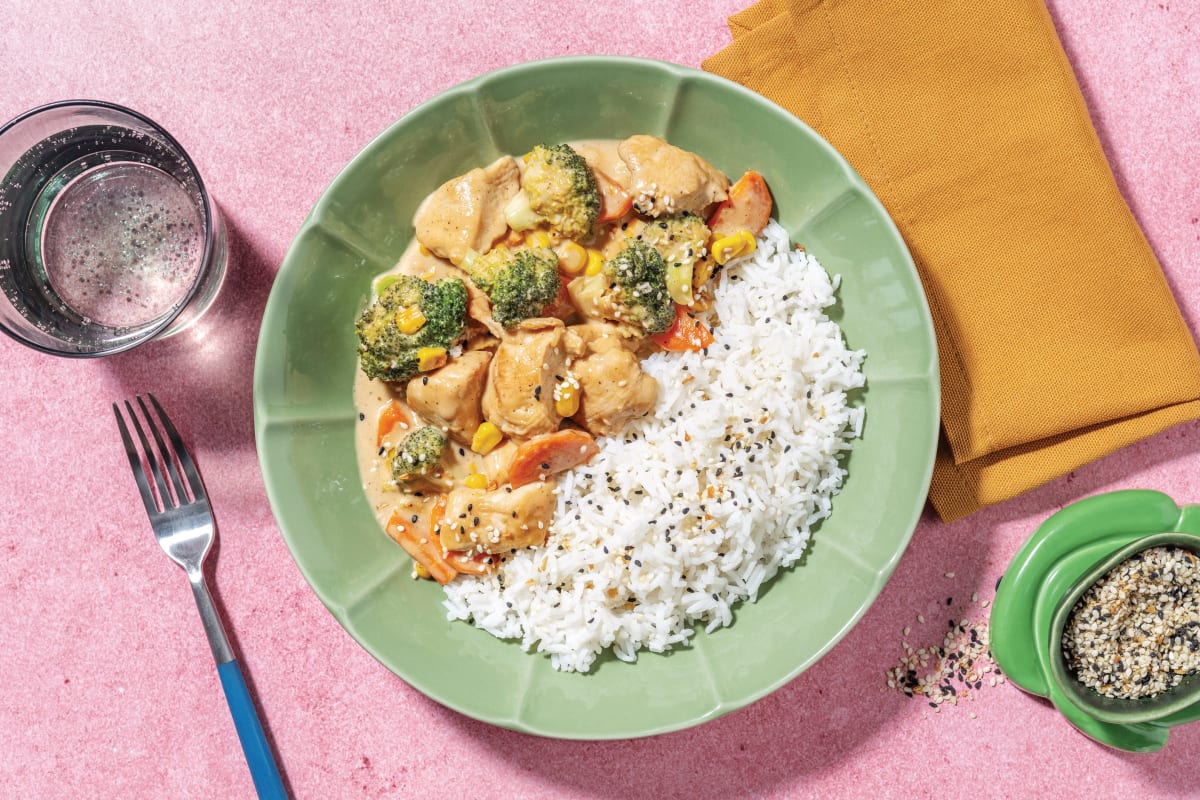 Easy Double Japanese Chicken & Veggie Curry
