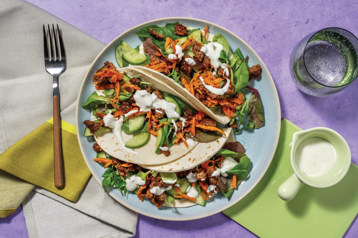 Honey Harissa Beef Rump Tacos