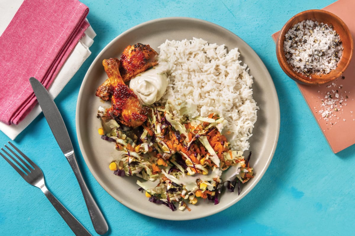 Bbq Sweet Chilli Double Chicken Drumsticks Recipe Hellofresh 0477