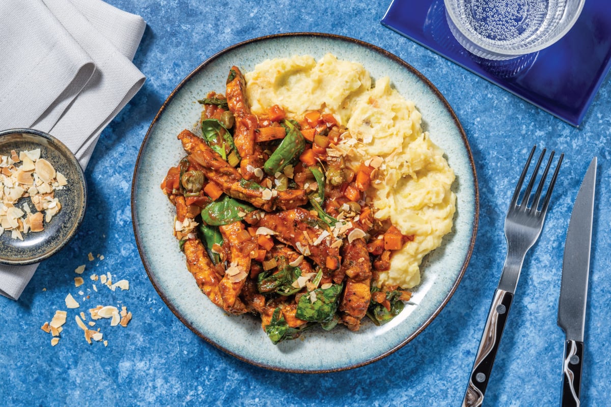 Herby Tomato Pork & Veggie Stew