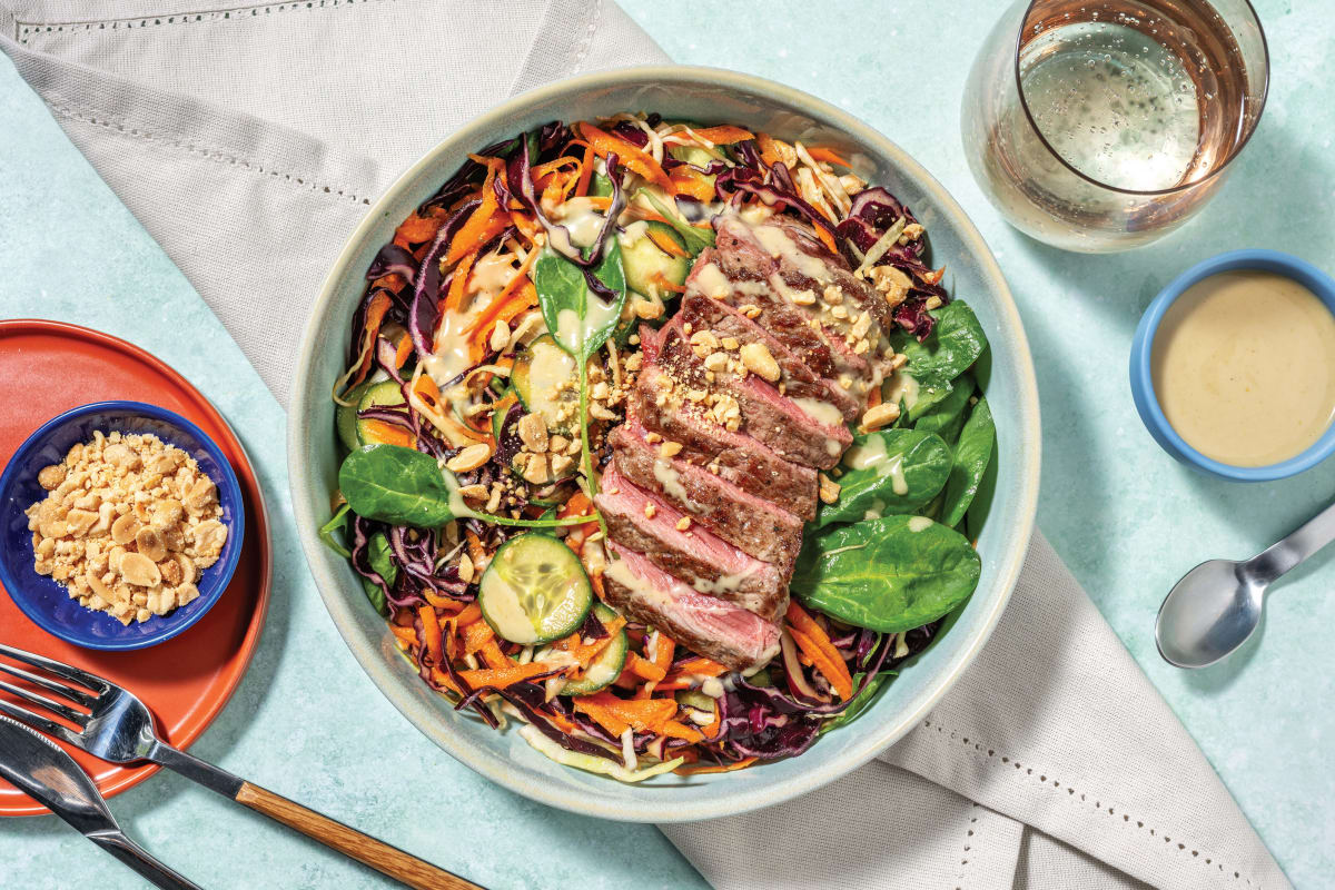 Thai-Style Seared Beef Rump & Slaw