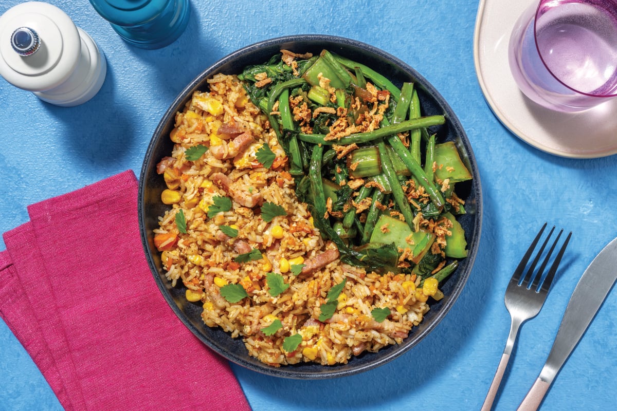 Bacon & Veggie Fried Rice