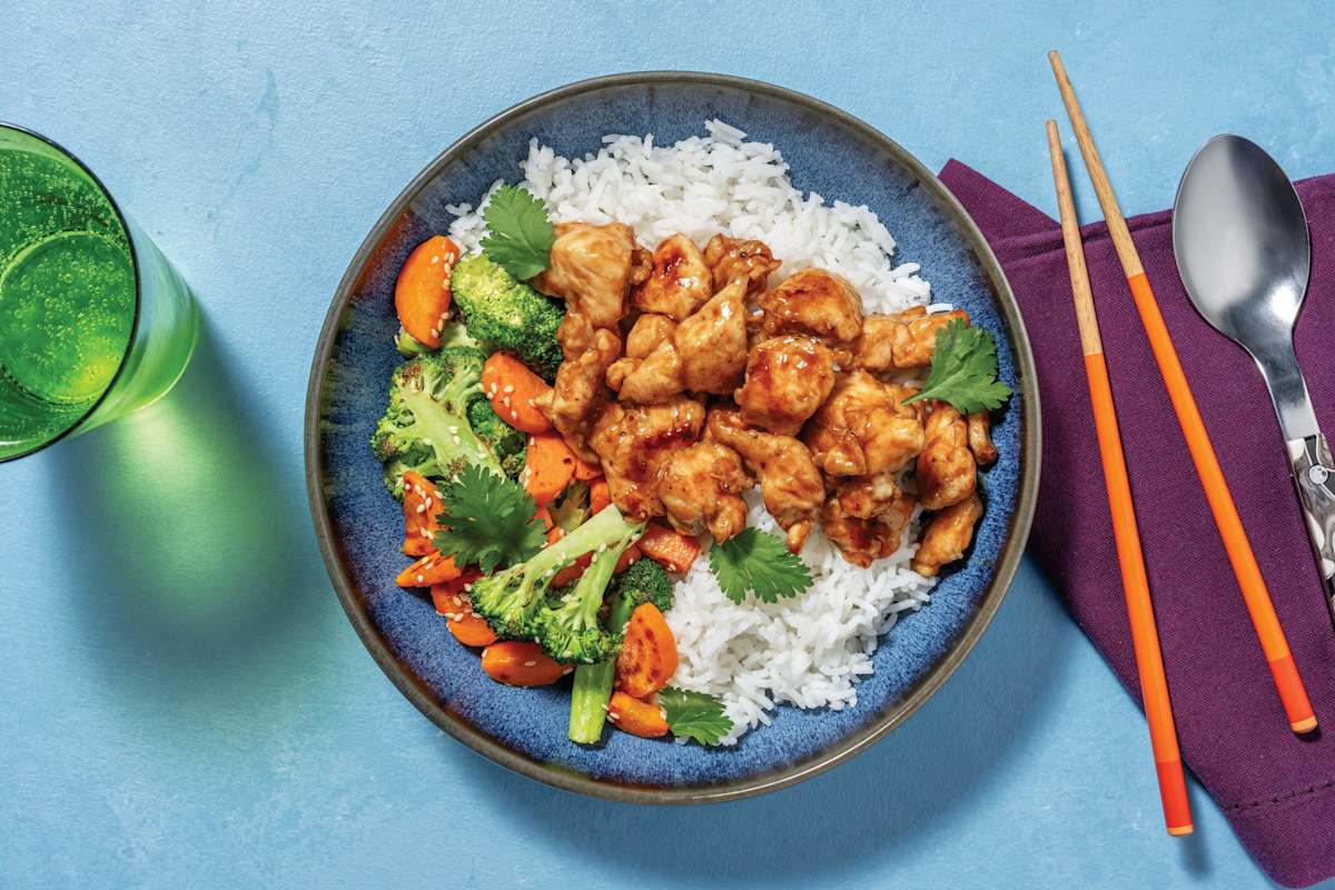 Double Popcorn Chicken & Garlic Rice