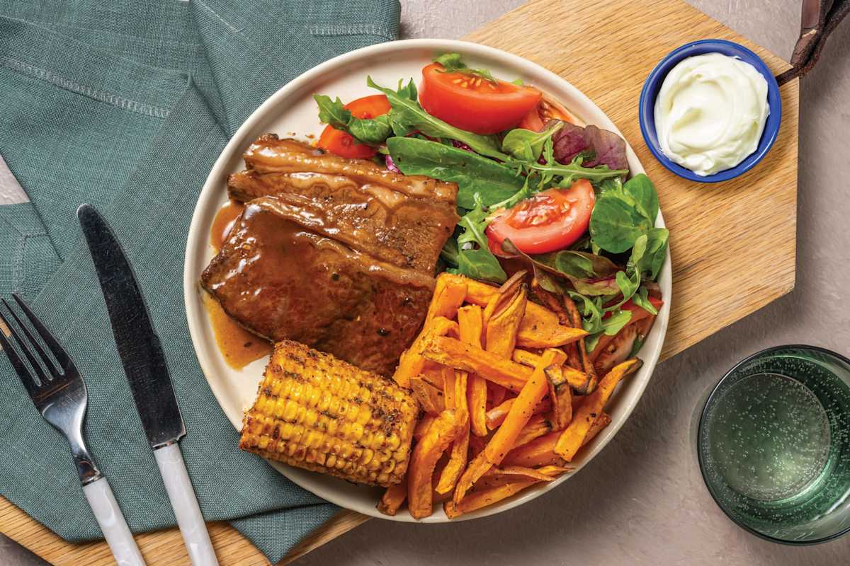 BBQ Slow-Cooked Beef Brisket