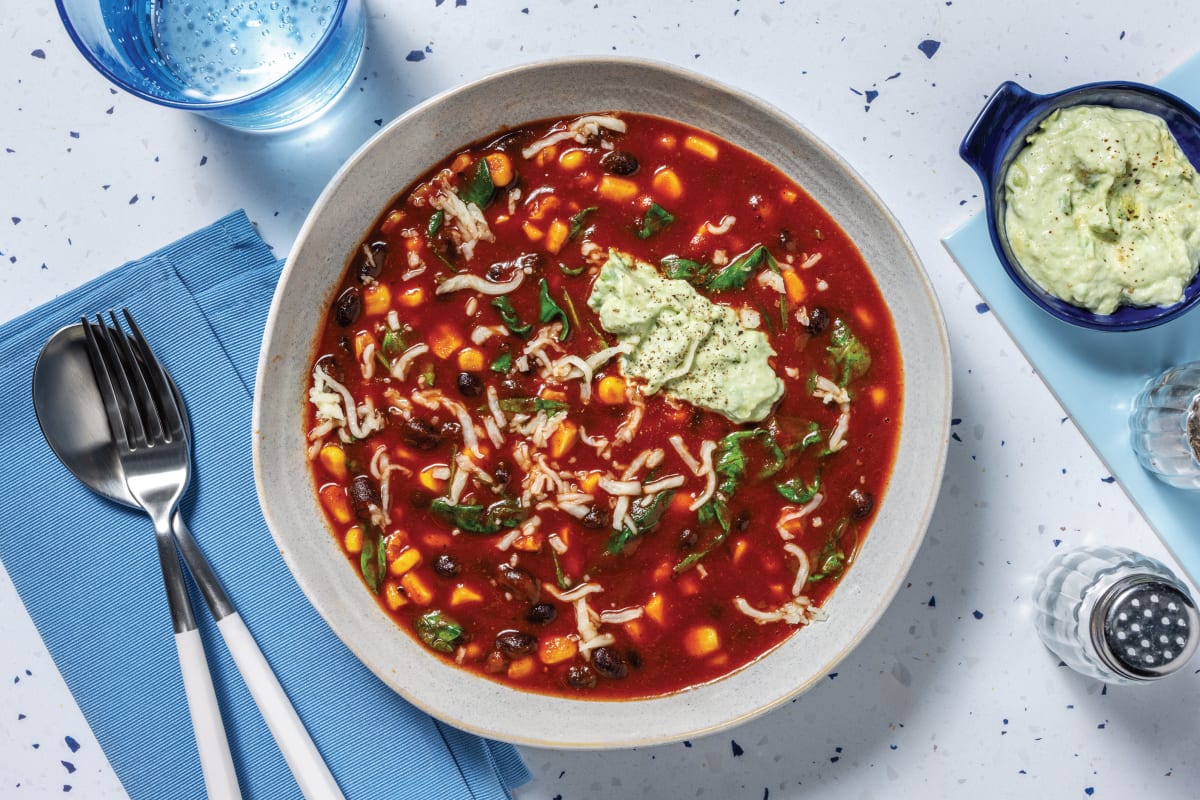 One-Pot Chipotle Black Bean Chilli