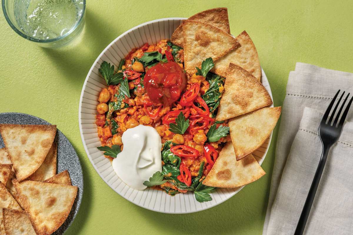 Middle Eastern-Style Beef & Chickpea Bowl
