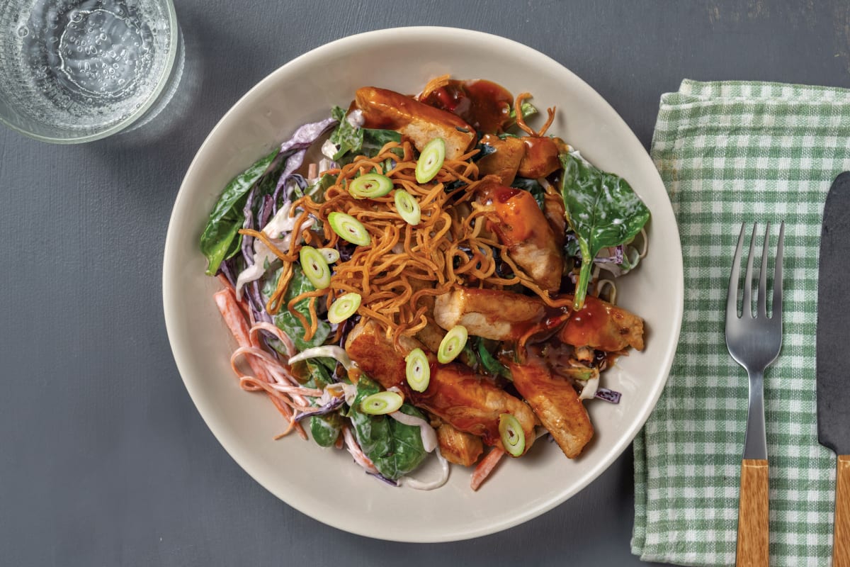 Sweet Chilli Pork & Crunchy Noodles