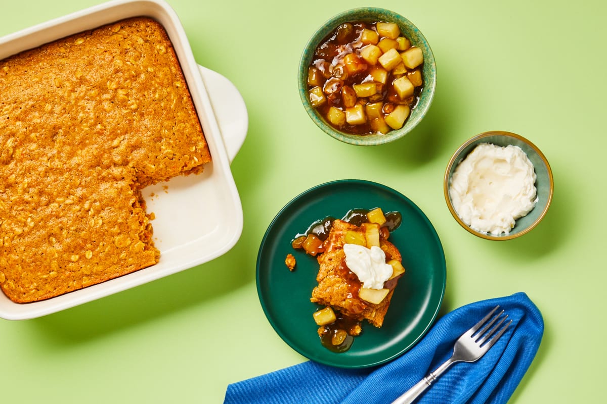 Spiced Sweet Potato Snacking Cake