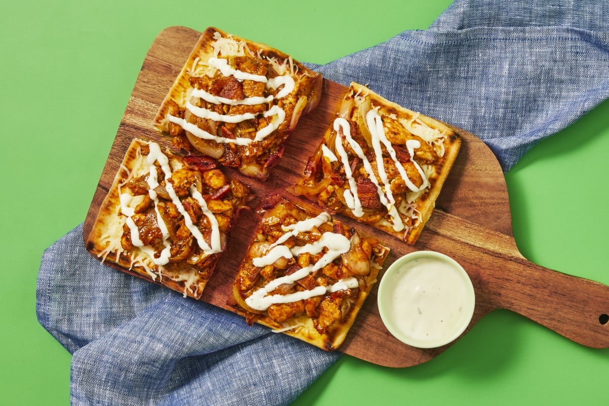 Featured image of post BBQ Chicken, Bacon & Onion Flatbreads