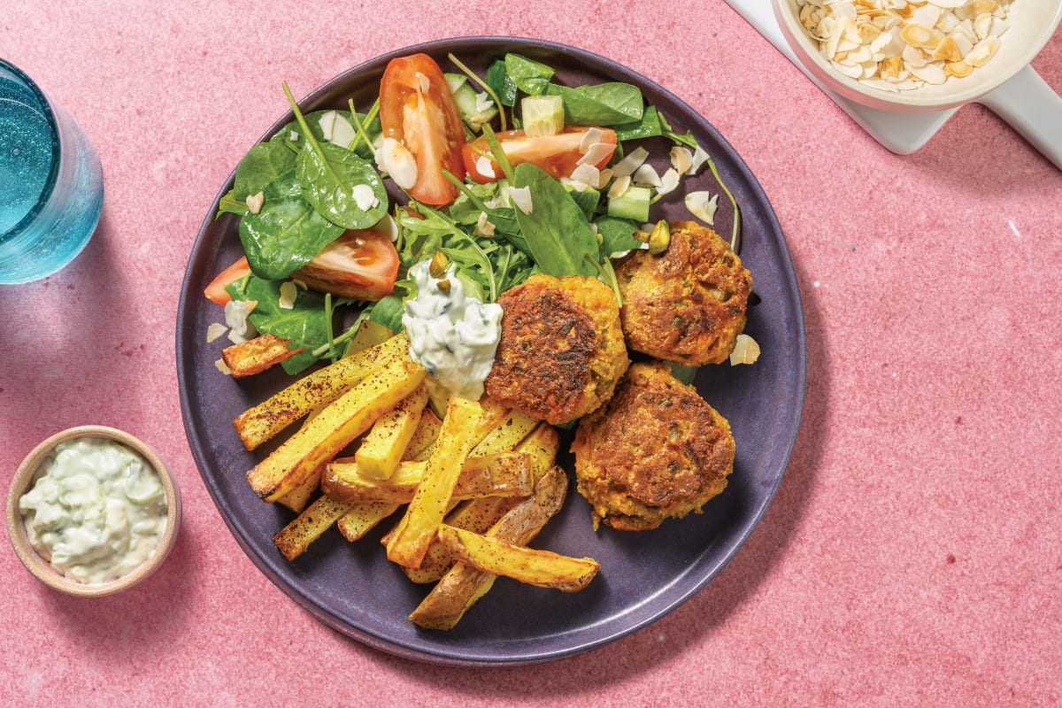 Turkish-Style Falafels & Zesty Fries