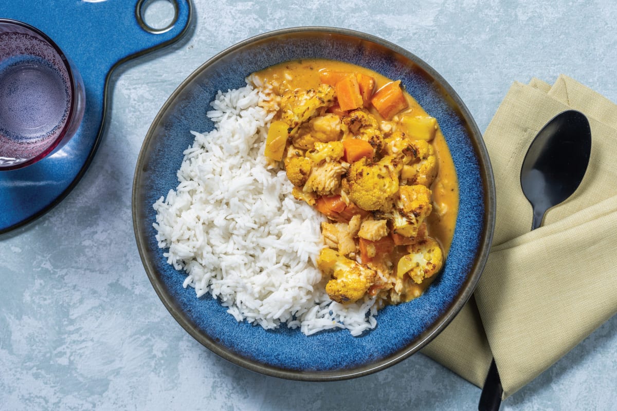 Indian Tamarind White Fish Curry