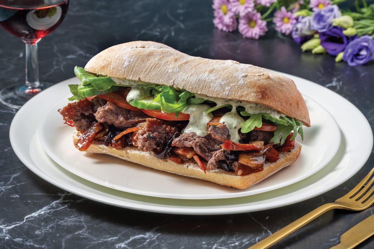 Ultimate Beef & Caramelised Bacon Sub