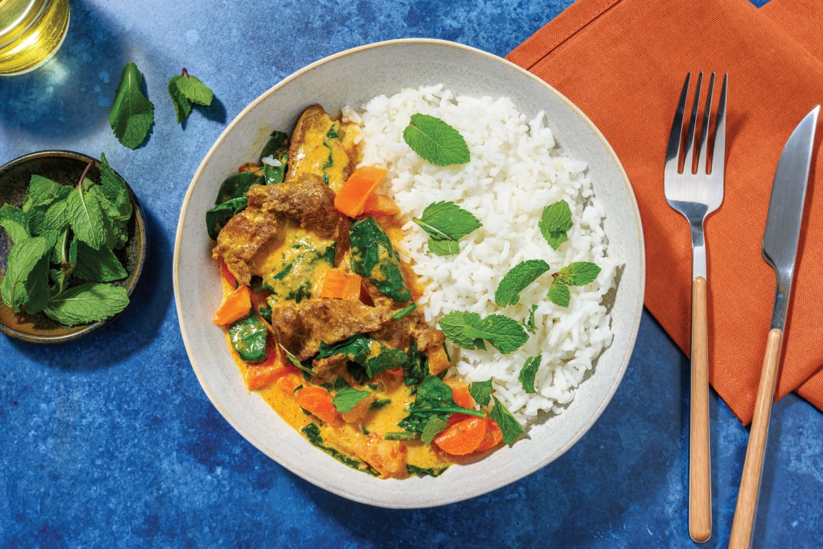 Double Mild Sri Lankan Beef Coconut Curry