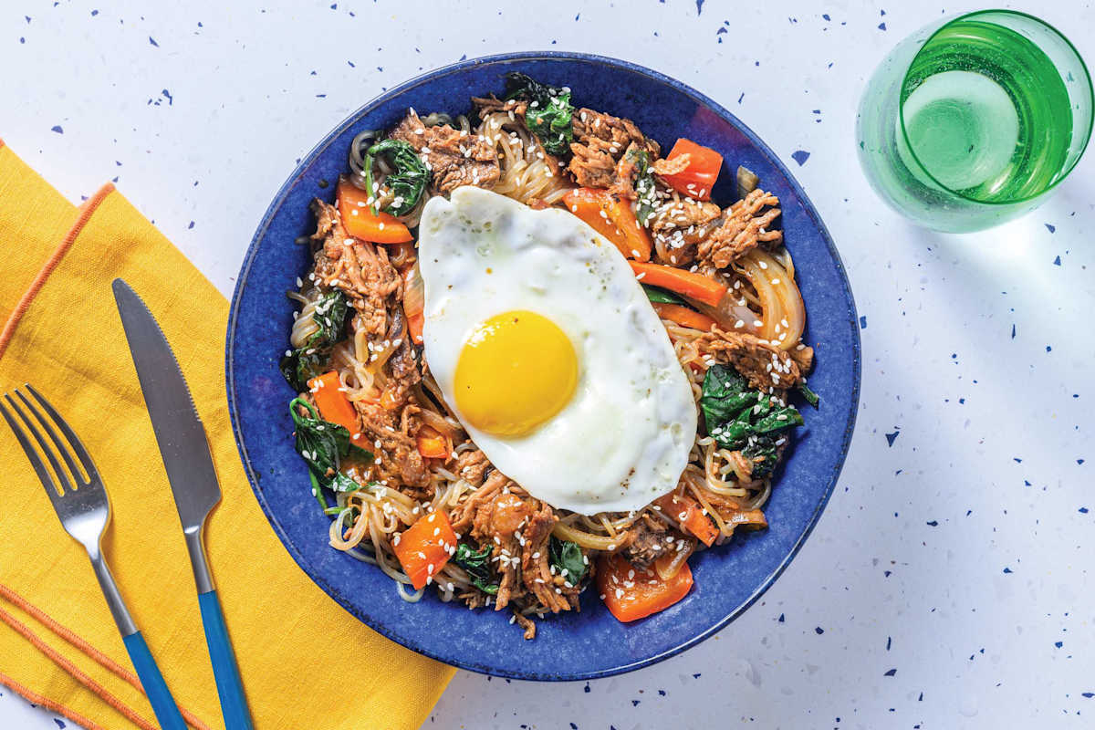 Quick Korean Beef Brisket & Konjac Noodles