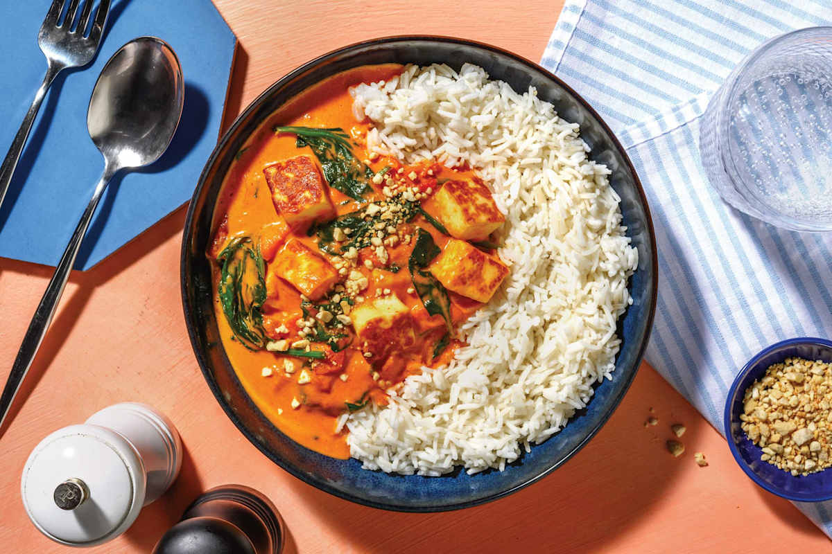 Sri Lankan-Style Haloumi & Green Bean Curry
