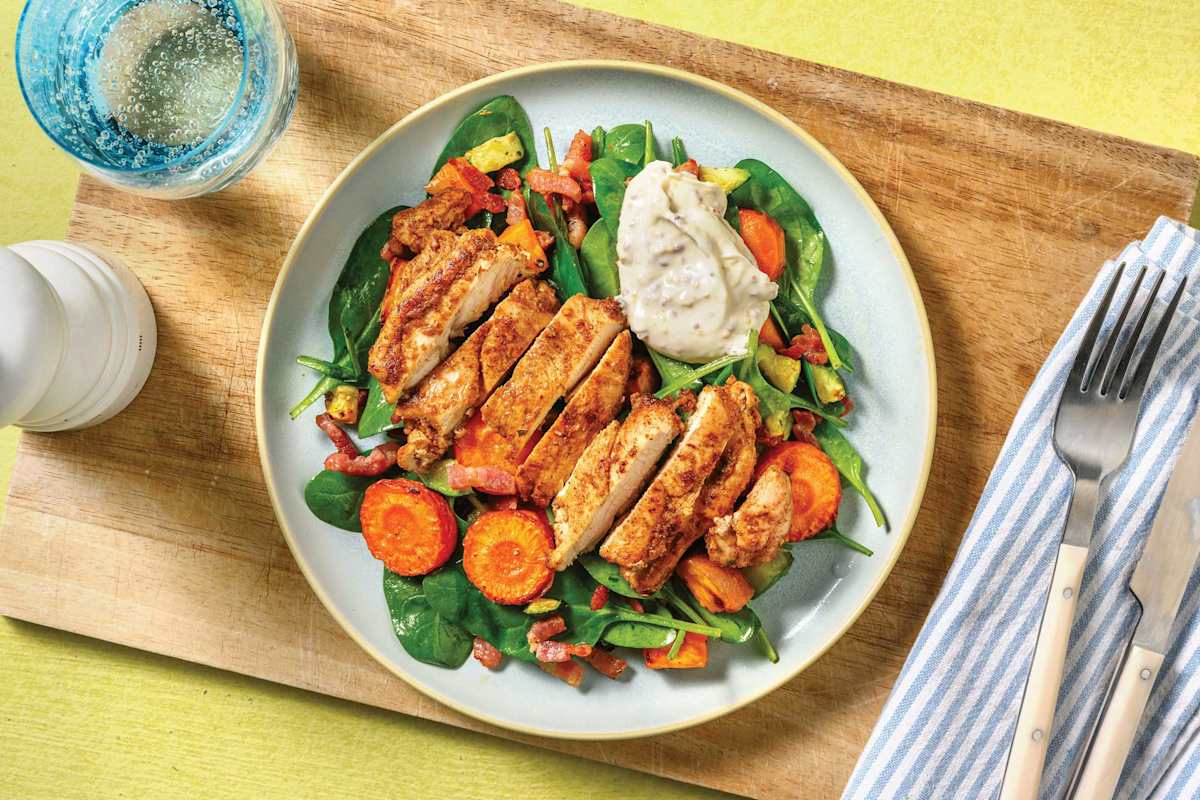 Double Easy Aussie Chicken & Bacon Veggie Medley