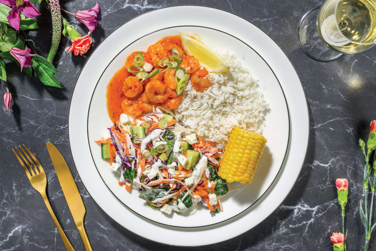 Peri-Peri Prawn & Zesty Ranch Salad 