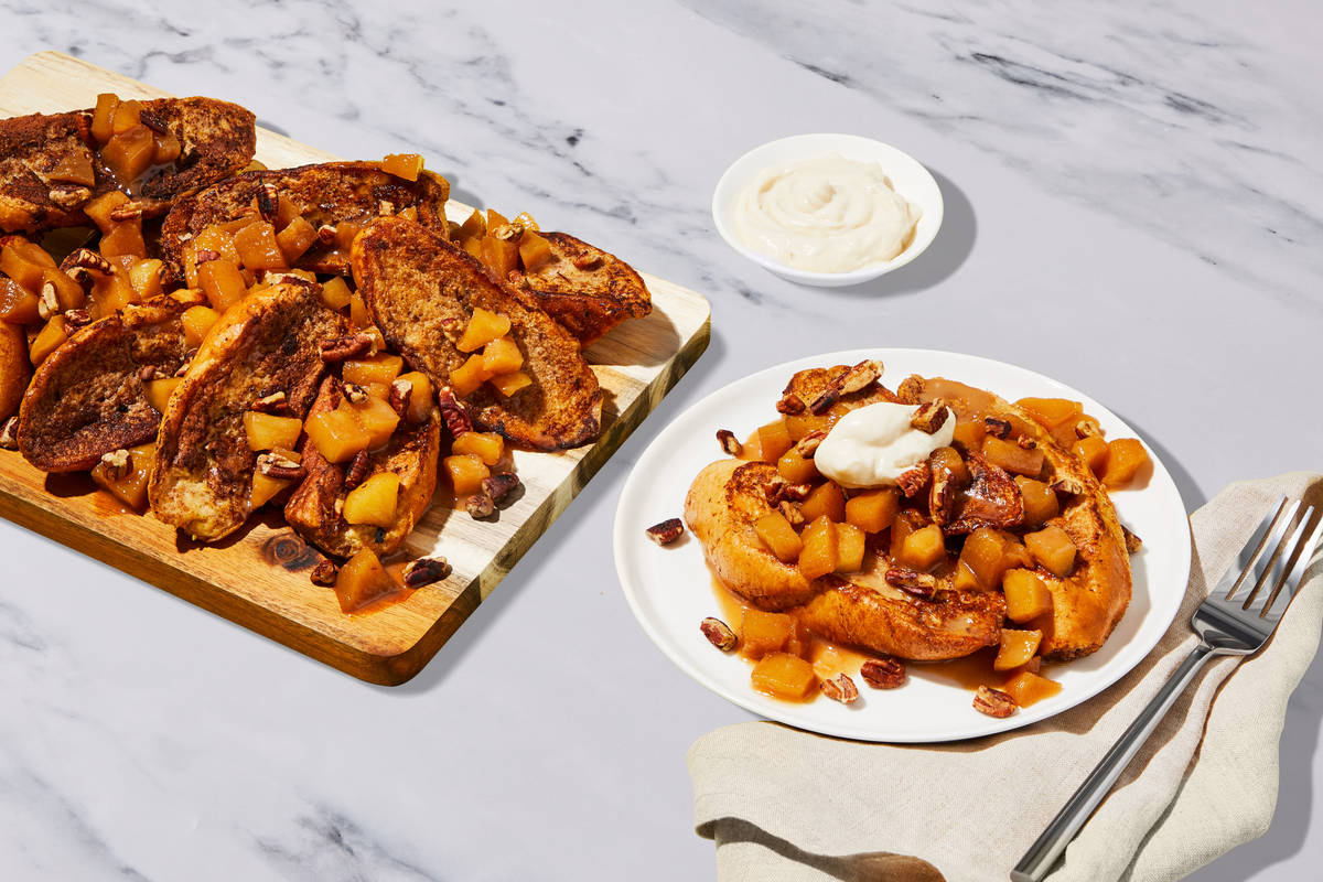 Cinnamon Apple French Toast Recipe HelloFresh