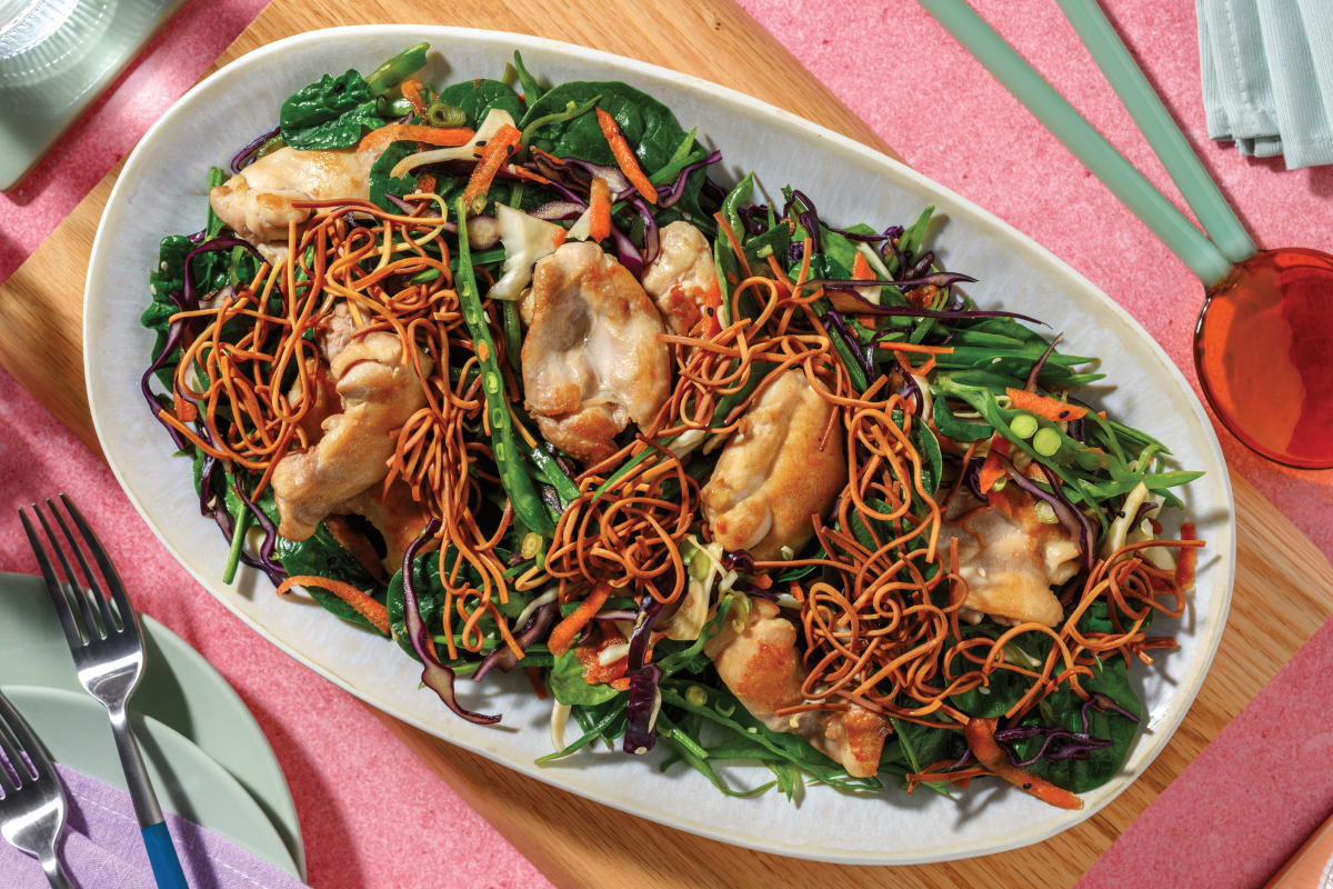 Crunchy Asian-Style Chicken Salad