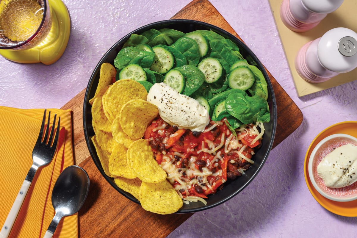 American-Style Beef & Black Bean Chilli